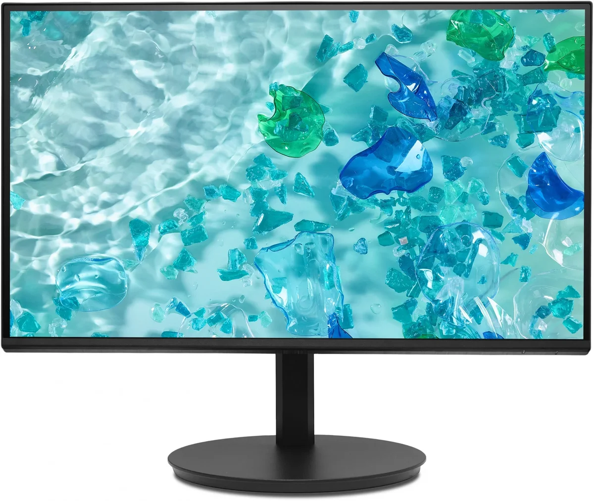 Монитор 23.8" ACER Vero CB242YGbir Black (IPS, 1920x1080, 1 / 4ms, 250cd, 120Hz, 1xVGA+1xHDMI(1.4), sync: FreeSync, hadj 165, Vesa:100x100 Pivot)