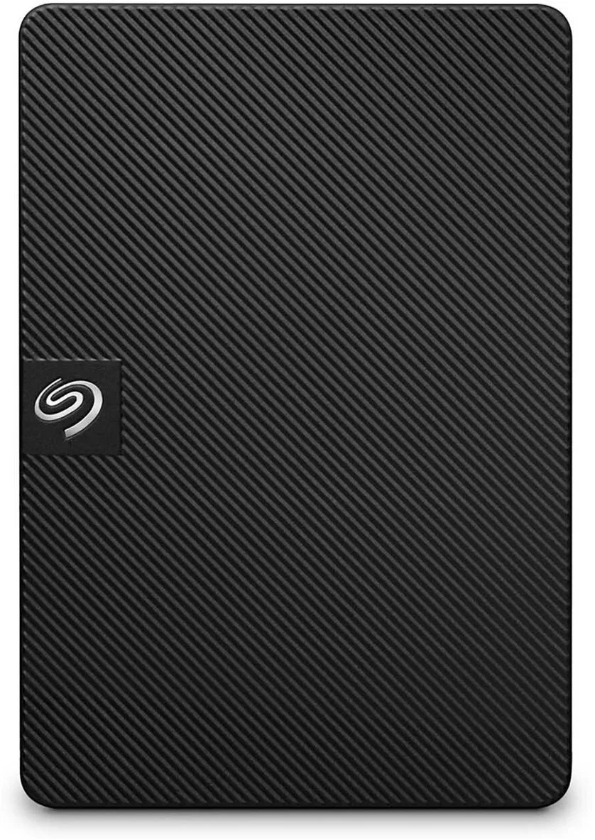 Внешний диск HDD Seagate - Expansion Portable, 1 ТБ, 2.5", USB Type A, Питание по USB, чёрный, STKM1000400
