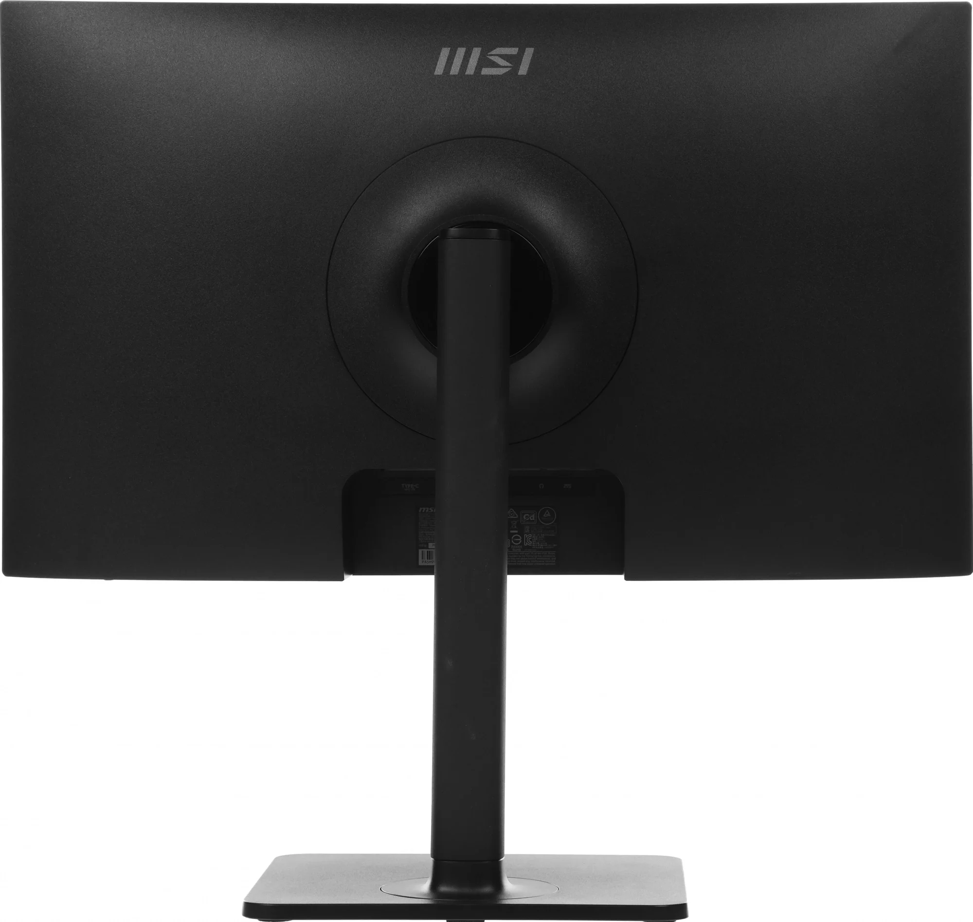 Монитор 23.8" MSI Modern MD2412P IPS, 1920x1080, 100Hz, 4ms, 300сd/m, 1000:1, HDR | HDMI(1.4), Type-C(PD-15W) | HAS, Pivot, Swivel, ExPSU, Speakers, Vesa 75, Black (9S6-3PA59H-095)