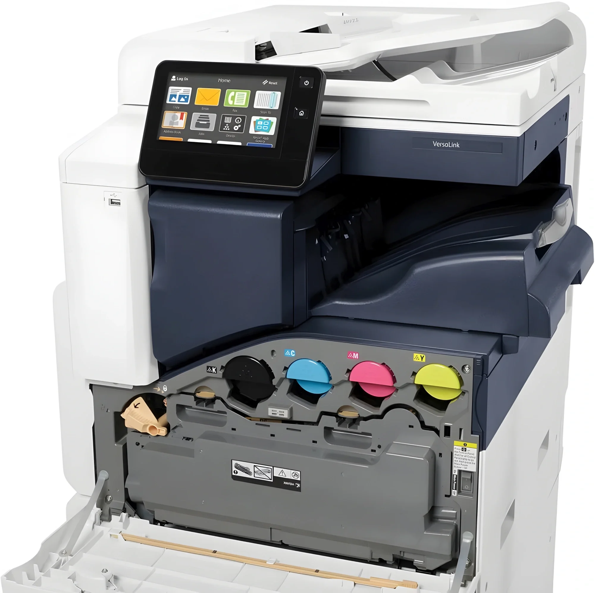 МФУ лазерное Xerox VersaLink C7125/30/35 (C7101V_D), A3, цветной, печ. до 30 стр/мин. (А4) до 17 стр/мин. (А3), скан. до 80 стр/мин., 2400 x 1200 dpi (печать) 600x600dpi (скан.), RJ-45, NFC, Air Print, Mopria (базовый блок, без инициализации)