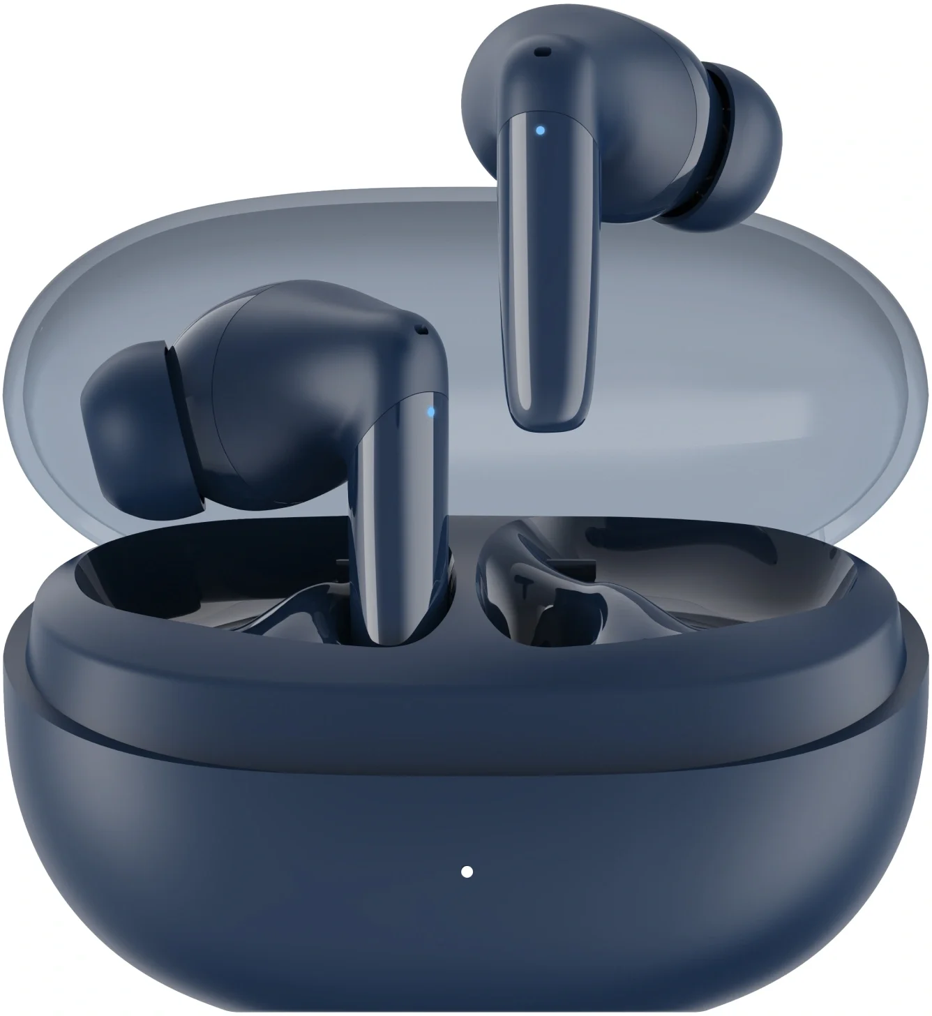 Гарнитура внутриканальные Tecno Buds 4 BD04 т.ночь беспроводные bluetooth в ушной раковине (BD04 MIDNIGHT BLUE)