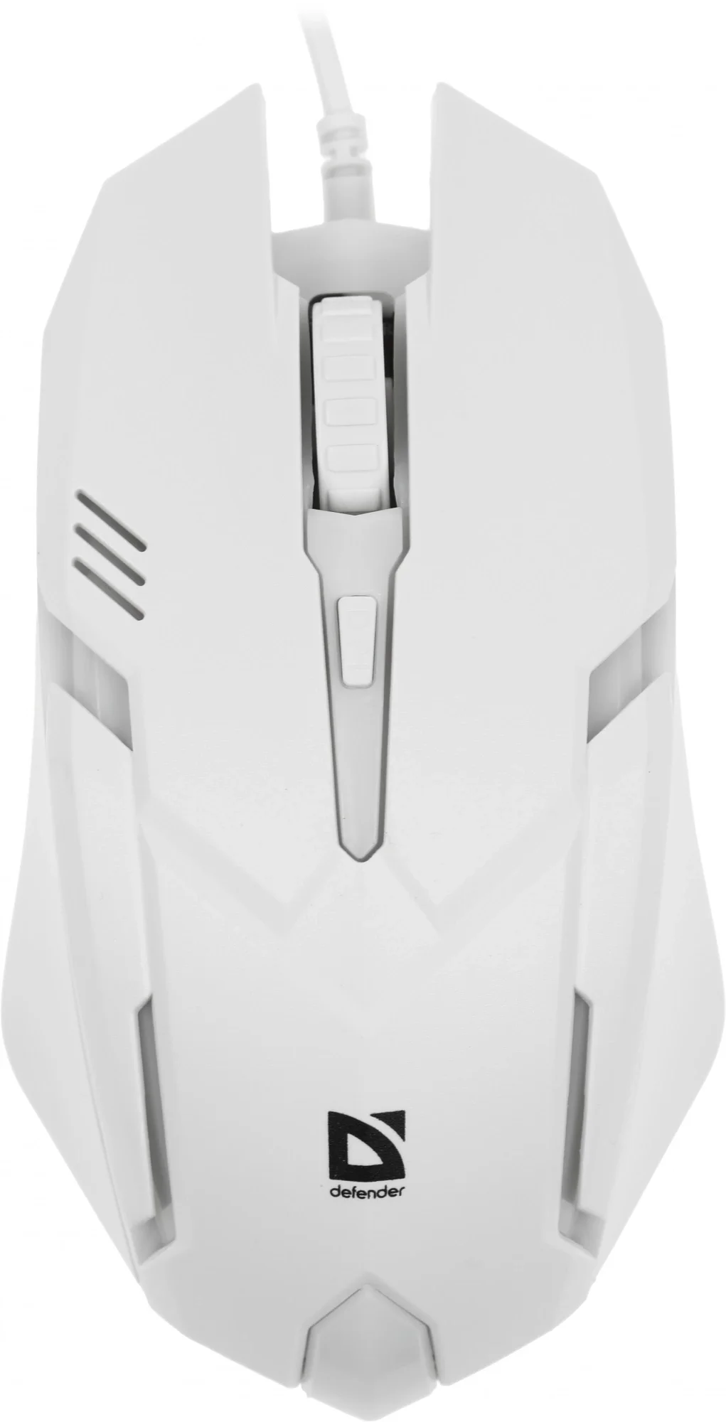 Комплект клавиатура+мышь проводной DEFENDER Motion (Движение) C-977 белый (USB, 1600dpi) (45977)