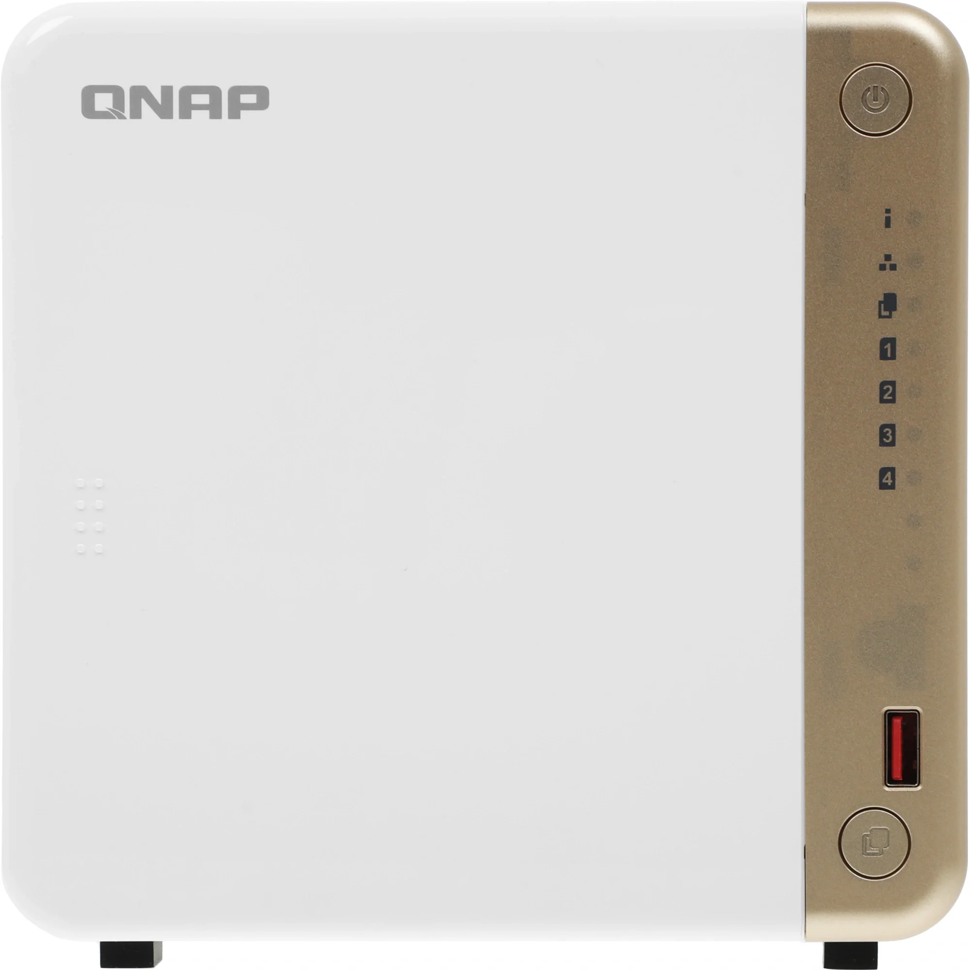 Сетевое хранилище QNAP TS-462-4G, 4 отсека, 2.5GbE, Intel Celeron N4505