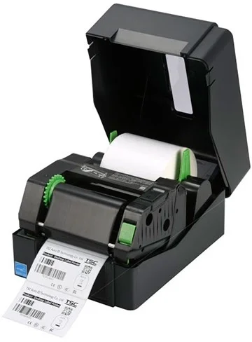 Принтер этикеток TSC - TE310, 300 dpi, термотрансферная печать, Barcodes 1D/GS1 DataBar/2D/PDF417, ROM 128MB, RAM 64MB, длина этикетки 5-11430мм, ширина носителя 20-112мм, скорость печати 127мм/с, USB Host, USB, RS-232, RJ-45, цвет чёрный, 99-065A901-00LF00