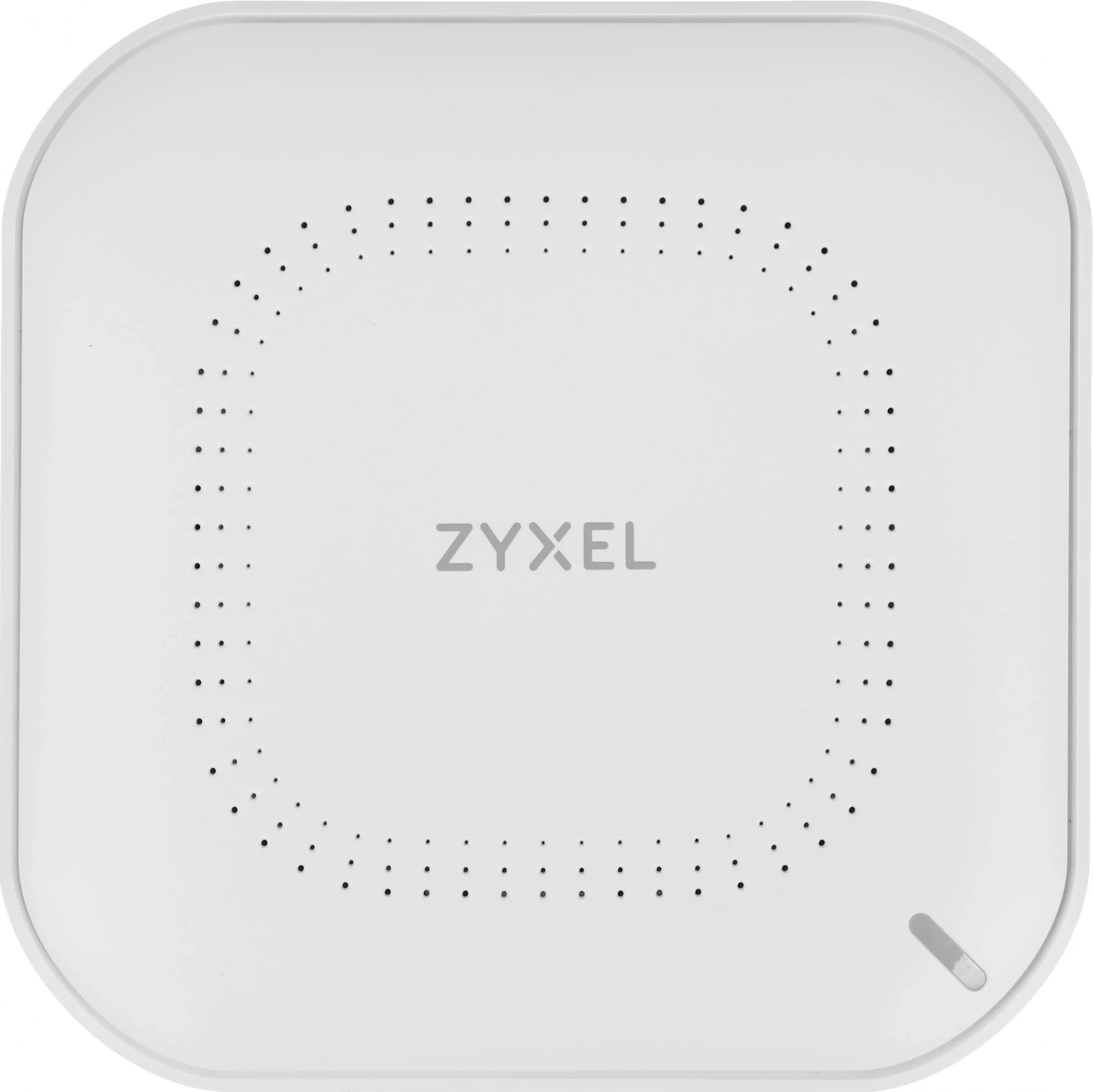 Точка доступа/ Zyxel NebulaFlex NWA50AX Hybrid Access Point, WiFi 6, 802.11a / b / g / n / ac / ax (2.4 and 5 GHz), MU-MIMO, 2x2 antennas, up to 575 + 1200 Mbps, 1xLAN GE, PoE , without support for Captive portal and WPA-Enterprise, protection against 4G / 5G, PSU included