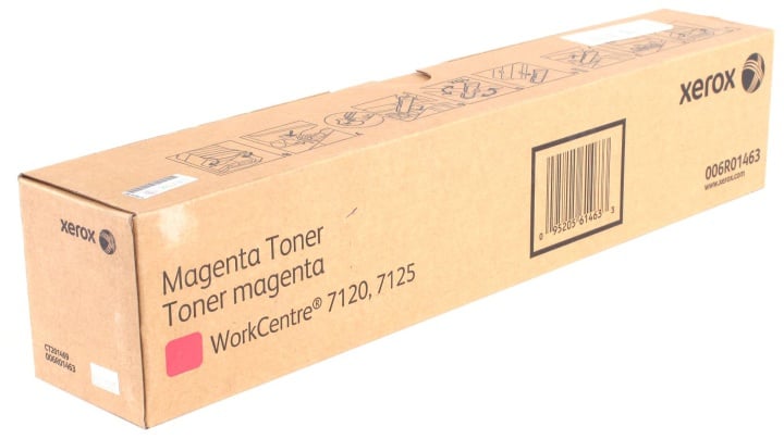 006R01463 - Тонер-картридж, Xerox, 006R01463 (малиновый), Для Xerox WorkCentre 7120/7125/7220/7225, 15 000 страниц (А4)