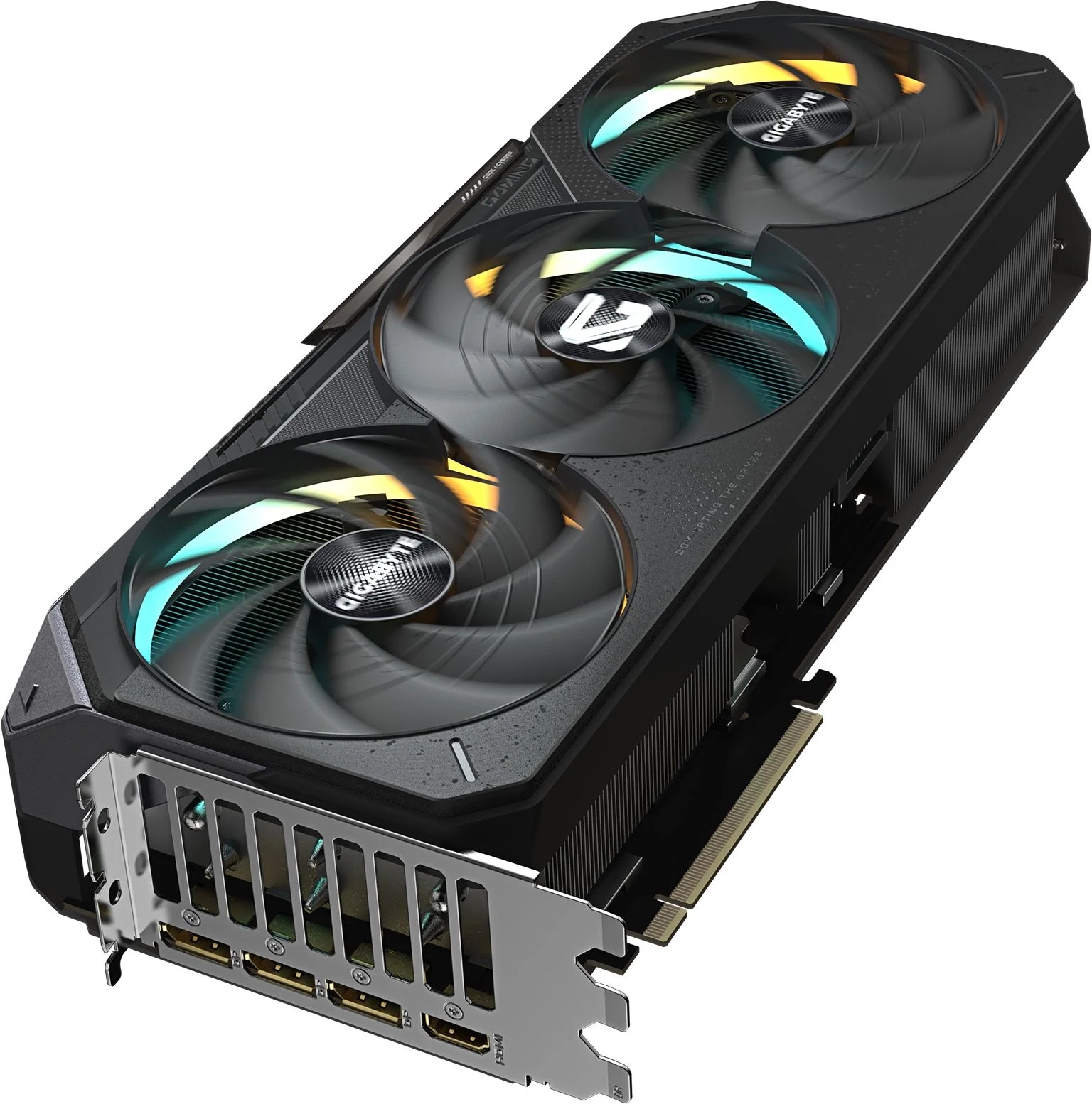 Видеокарта Gigabyte NVIDIA - GeForce RTX 5080 Gaming OC, PCI-E 5.0, GDDR7 16GB 256bit, 1x HDMI, 3x DP, max 7680 x 4320 (8K), 340мм, Full Height, GV-N5080GAMING OC-16GD