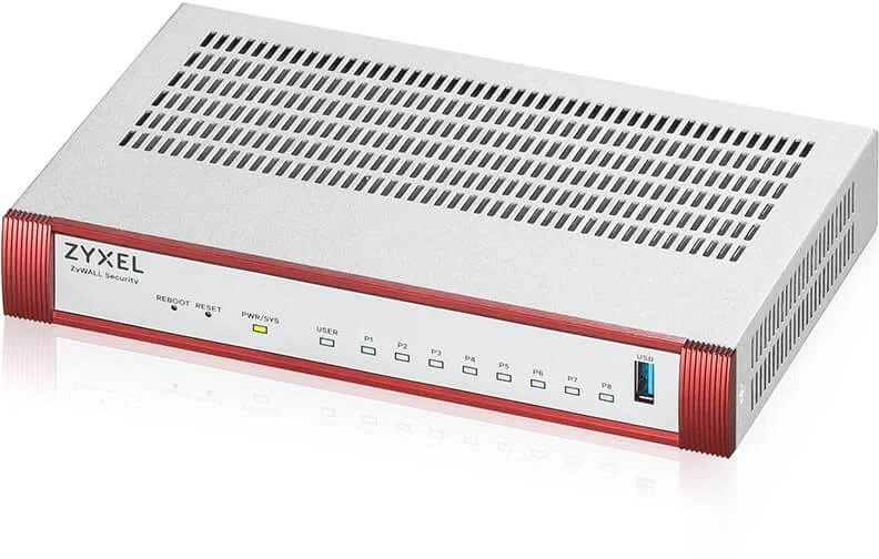 Межсетевой экран Zyxel USGFLEX100HP-EUCI02F, 8x1GbE, 1xPoE+, Gold 1 год
