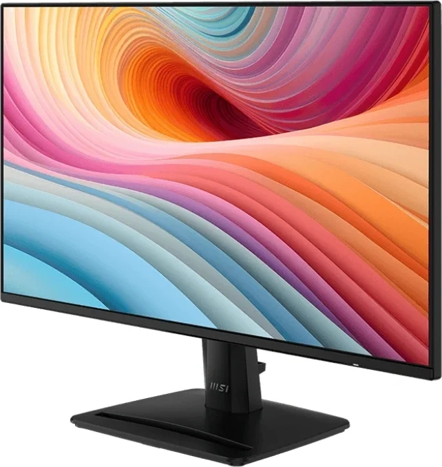 Мониторы MSI PRO MP242A E2 23.8" 16:9 FHD(1920x1080) IPS Flat,1ms(MPRT),100:1,100M:1,300nits,HDMI 1.4,DP 1.2,VGA(D-Sub),Speaker,Tilt,,VESA,120Hz,Black,1y war-ty