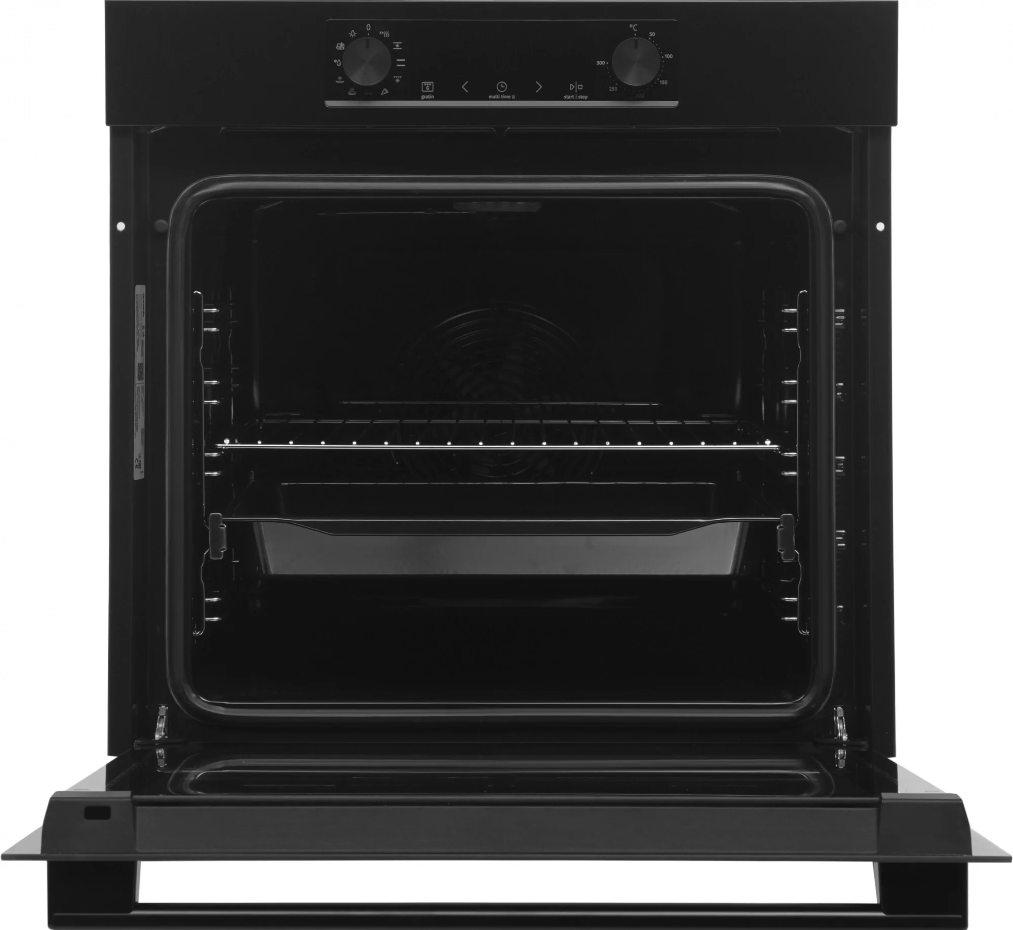 Встраиваемые электрические духовки GORENJE/ Духовой шкаф, Полезный объем: 77 л,Класс энергопотребления: A, Сенсорный программатор IconLED, Конструкция: Встраиваемая, Ширина: 595 мм, Высота: 595 мм, черный