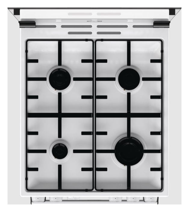 Плита GORENJE/ Тип плиты: газовая, Тип варочной поверхности: газовая, Цвет: белый, Ширина, см: 50