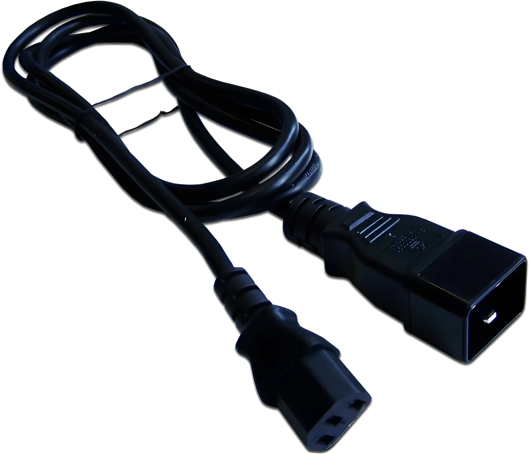 LAN-PP13/20-1.0-BK Шнур для блока питания Lanmaster IEC 60320 С13 вилка IEC 60320 С20 1 м 10А цвет: чёрный