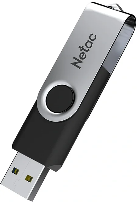 Носитель информации Netac U505 128GB USB3.2 Flash Drive, ABS+Metal housing (replaced NT03U505N-128G-30BK)