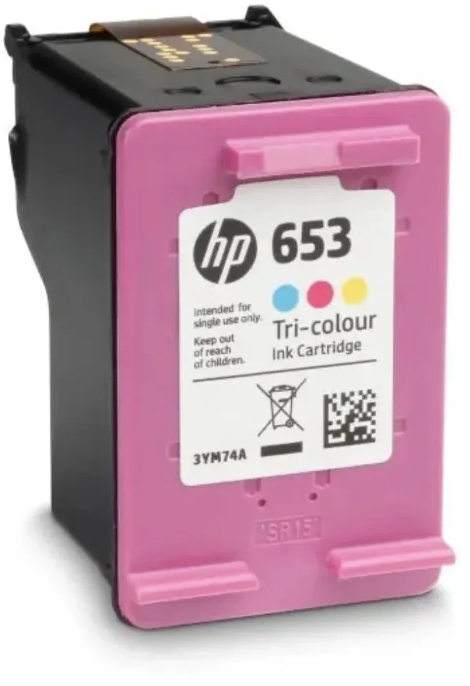 <094040> Картридж струйный HP 653 (3YM74AE) для HP DeskJet Plus Ink Advantage 6075/6475, многоцветный (200стр.) (5мл) [3YM74AE]