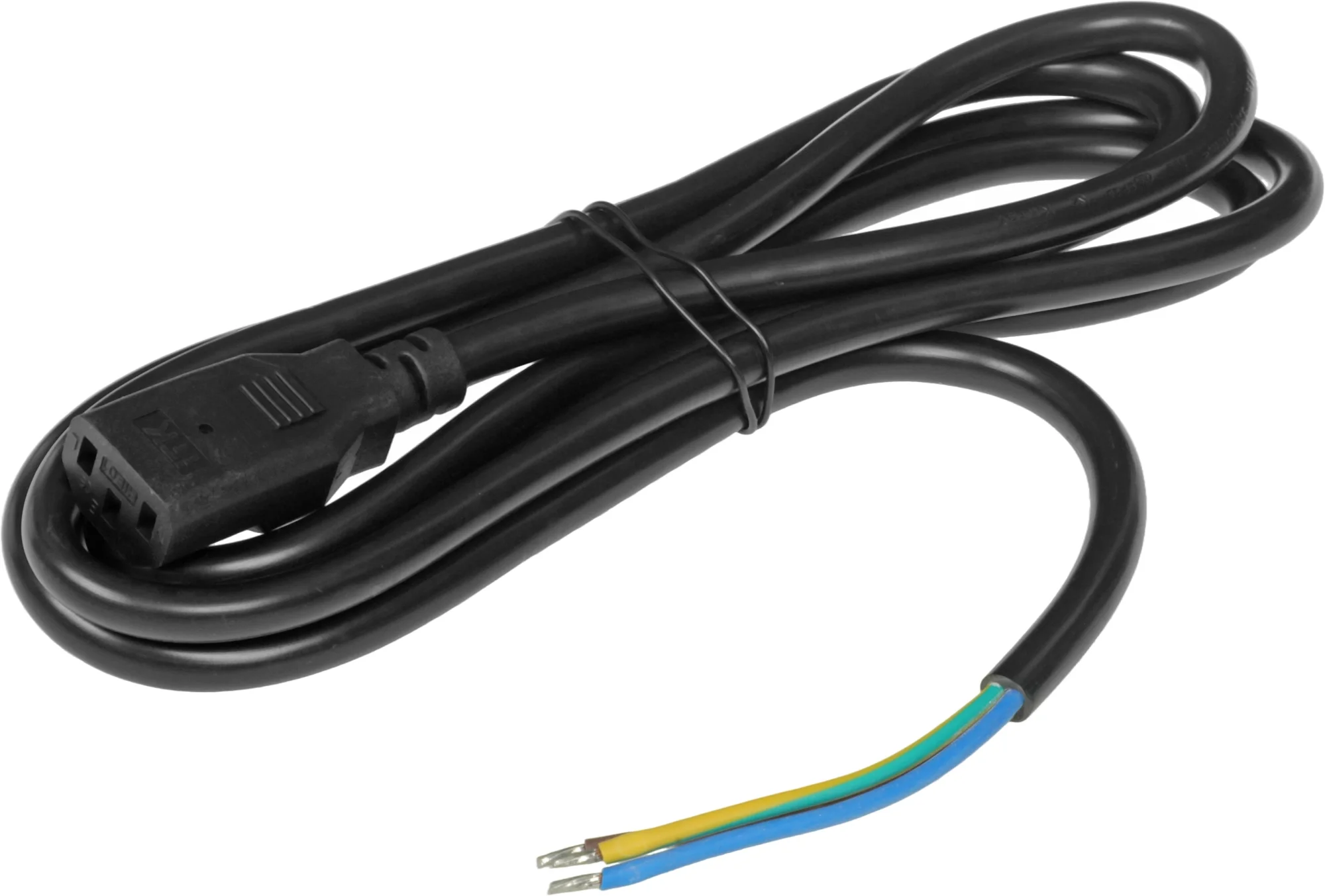 Шнур питания ITK PC-C13N-2M C13 проводник.:3x1.5мм2 2м 230В  10А (упак.:1шт) черный