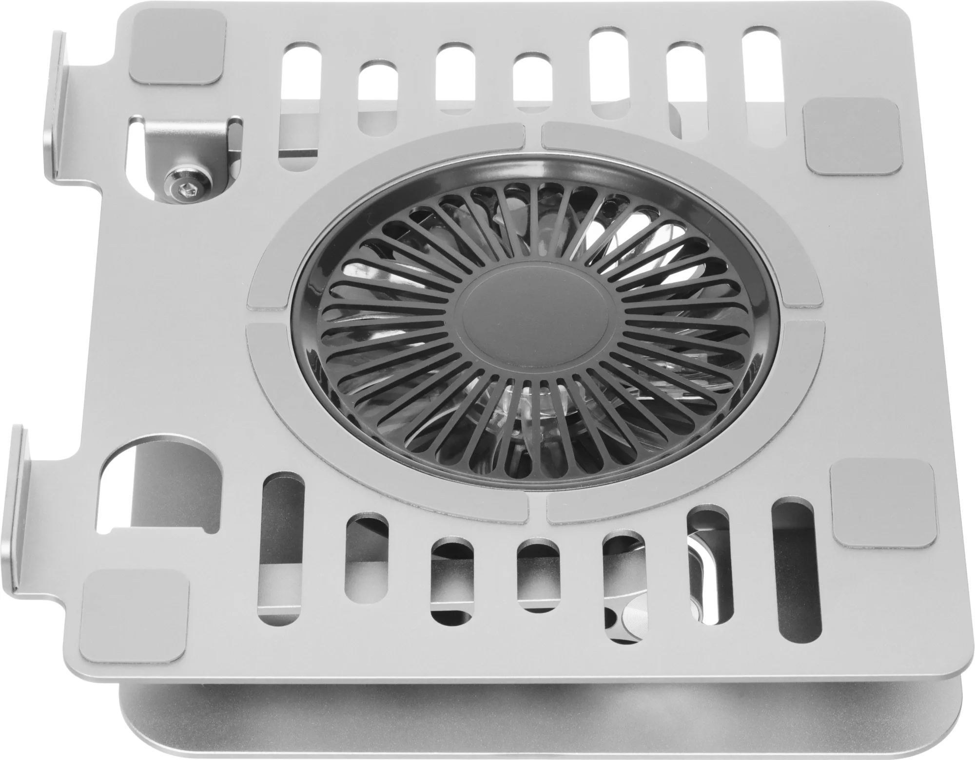 D-NCP170-1XRGB110 Подставка для ноутбука Digma  17" 240x230x50мм 28дБ 2xUSB 1x 110ммFAN  790г  Fan-control  алюминий серый