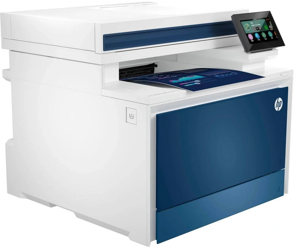 МФУ лазерное HP Color LaserJet Pro MFP 4303fdw (5HH67A), A4, цветной, печ. 33 стр/мин., скан. до 44 стр/мин. (ч/б) 35 стр/мин. (цвет), 600 x 600 dpi (печать) 1200 x 1200 dpi (скан.), Bluetooth, USB, Wi-Fi