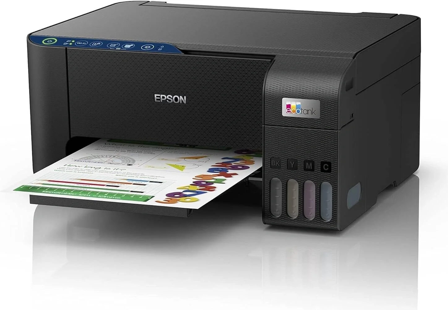 МФУ струйный Epson EcoTank L3252 (103) (C11CJ67424/C11CJ67423) A4 WiFi черный