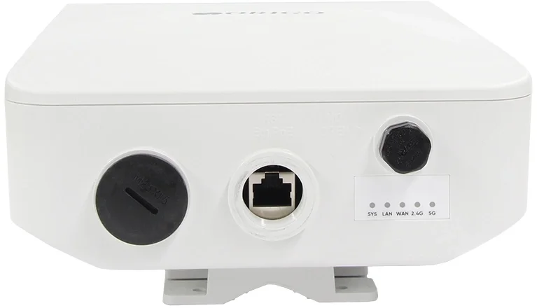 Точка доступа ORIGO Внешняя двухдиапазонная Wi-Fi 6 точка доступа AX3000, 1x2.5GBase-T WAN PoE 802.3at, 1x1000Base-T LAN, 4 антенны 4 dBi
