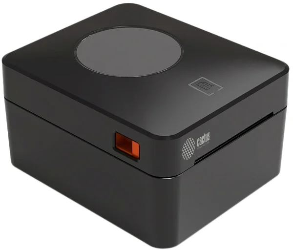 Термопринтер Cactus CS-TP-D410UB 203dpi  160мм/с/USB/BT  для  печ.этик. черный