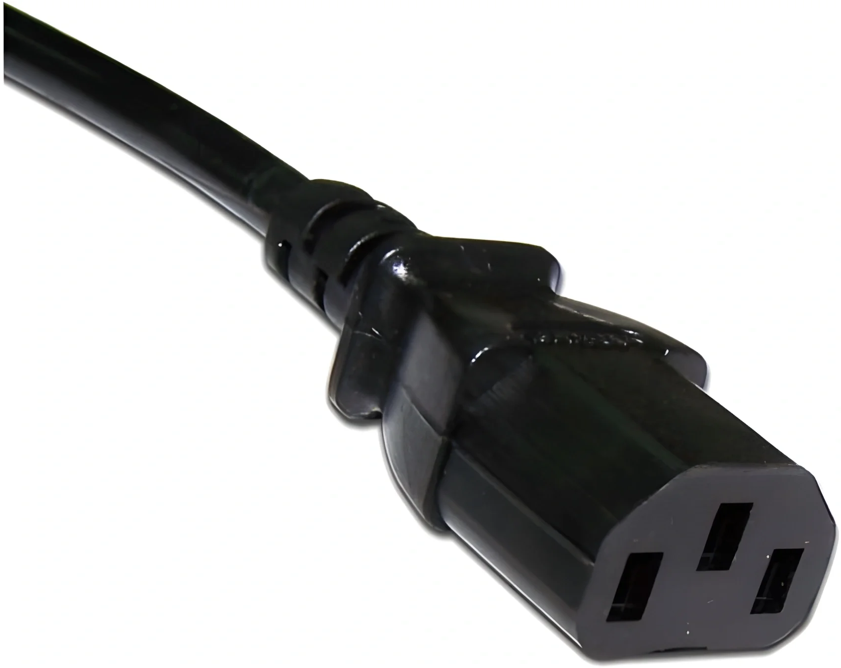 Кабель питания системного блока Lanmaster LAN-PP13/SHA-3.0-BK (Schuko угловой - C13, 3х0.75мм?, 250В, 10A, черный, 3м)