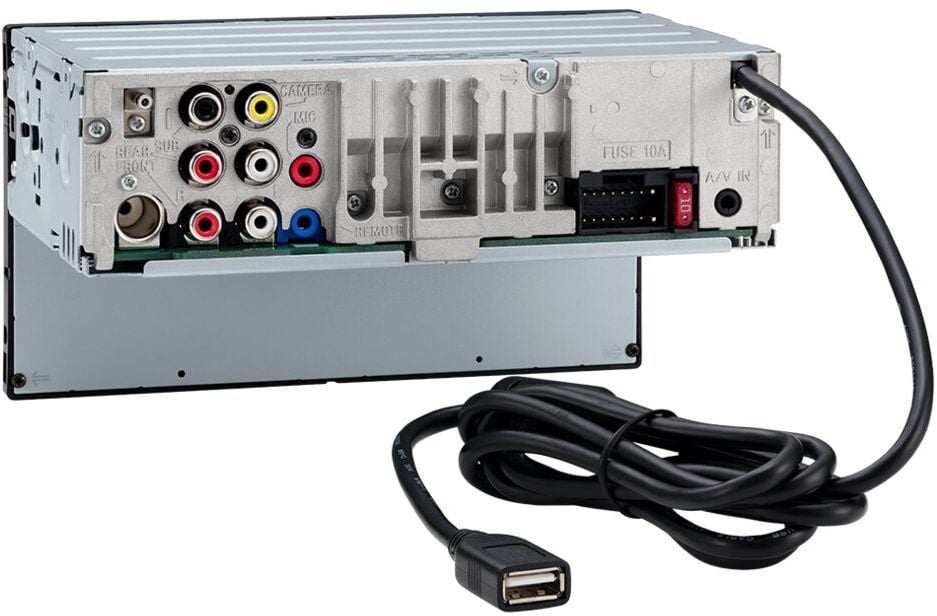 Автомагнитола Sony XAV-AX3250, 2 DIN, 6.95", Bluetooth, USB Type-A, AUX, CarPlay