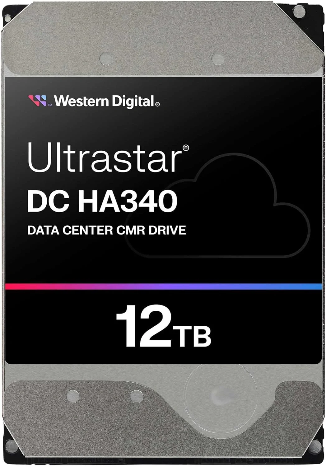 Диск HDD Western Digital - Ultrastar DC HC340, серверный, SATA, 6 Гб/с, 3.5", 12 ТБ, 7200 rpm, 512MB, 0B47063