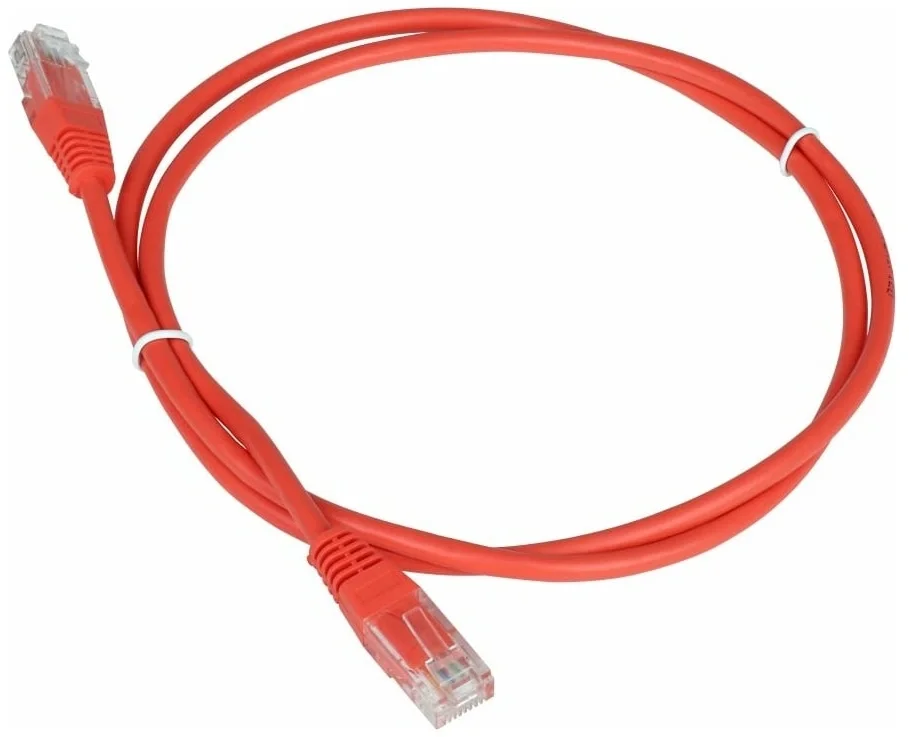 Патч-корд LANMASTER - TWT, UTP, кат. 5e, 2 x RJ-45, RJ-45 - RJ-45, ПВХ, Оранжевый, 10 м, с заливными колпачками, TWT-45-45-10-OR