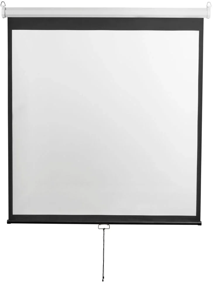 Экран настенно-потолочный Digis - Optimal-D, 310x308 см, (рабочая поверхность 300x300 см), 1:1, ручное управление, DSOD-1108