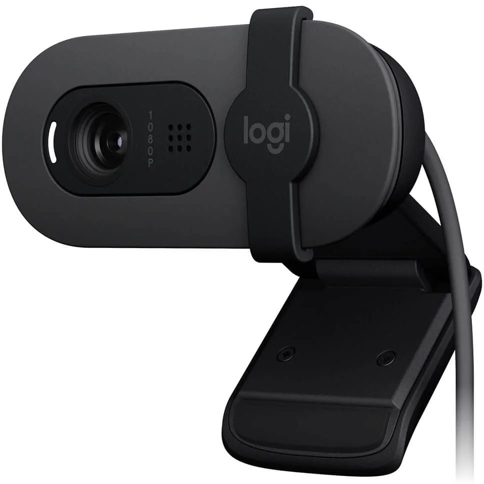 960-001583 Камера Web Logitech Brio 95 графитовый 2Mpix (1920x1080) USB2.0 с микрофоном для  ноутбука  ()