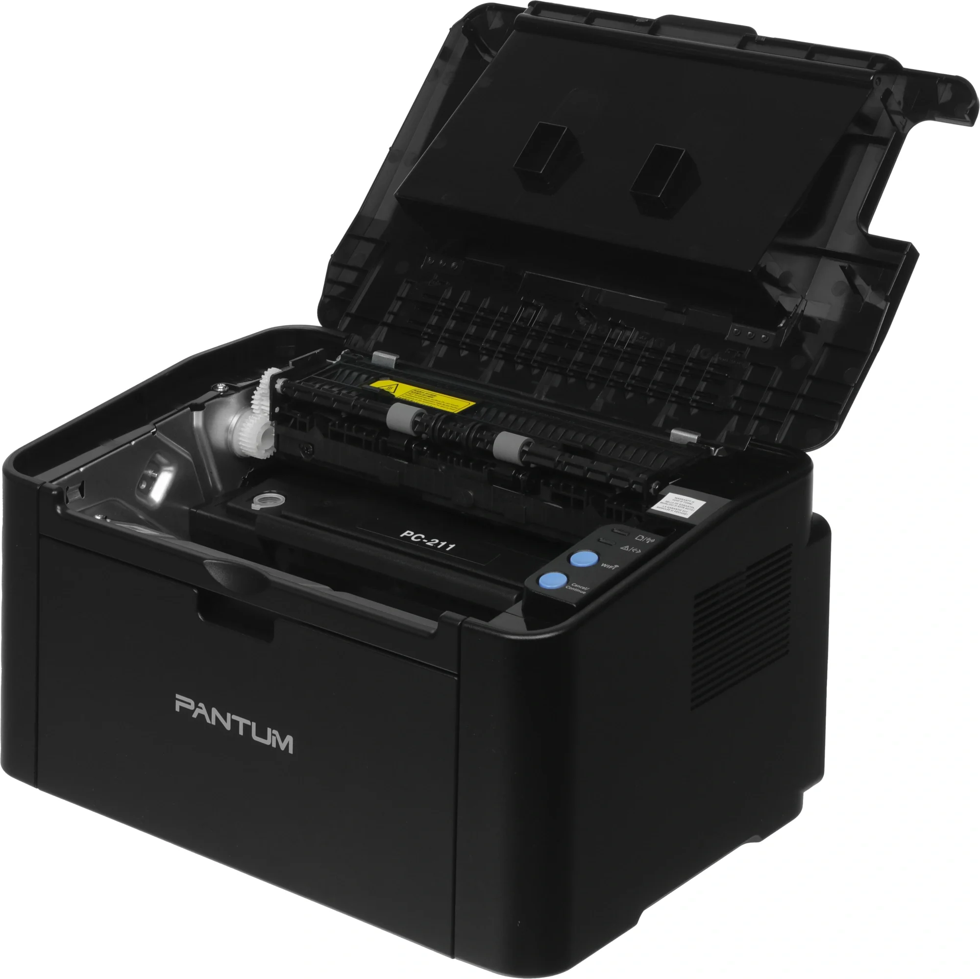 Pantum P2500W A4, принтер, лазерный, черно-белый, 22стр/мин, 1200x1200dpi, 600МГц, 128Мб, WiFi/USB, 1600стр/картридж, чёрный корпус(P2500W)(022453)