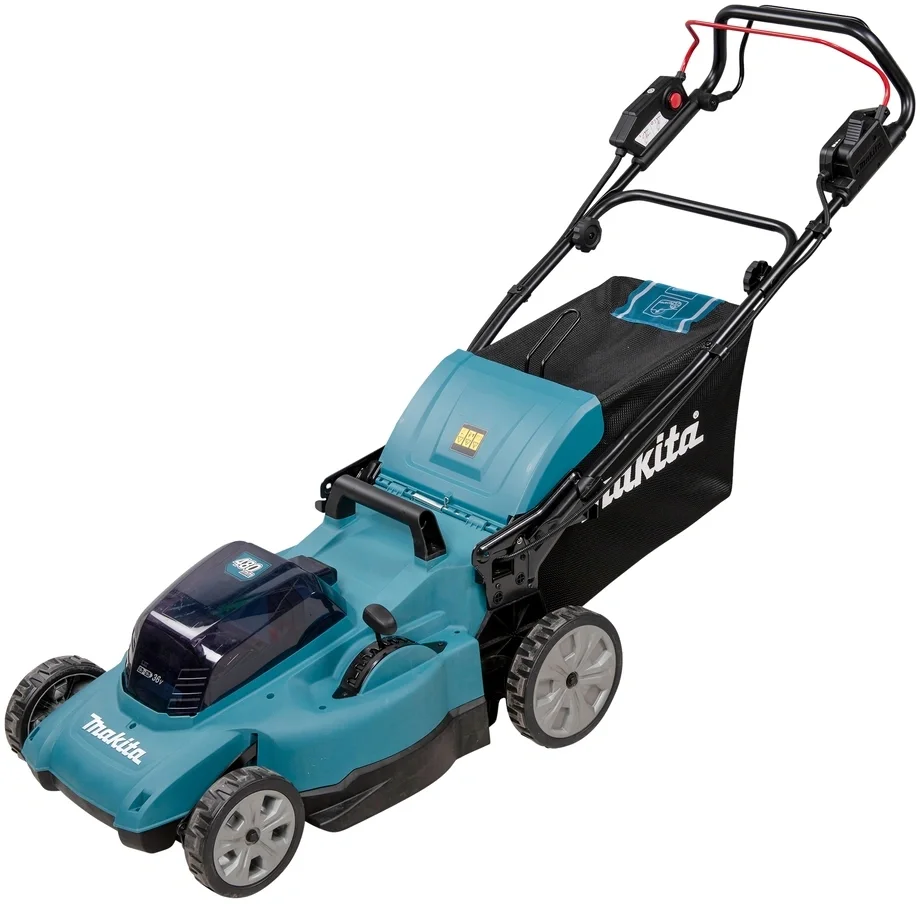 Аккумуляторная газонокосилка Makita LXT 2x18 В, 48 см, 62 л, без АКБ и ЗУ, DLM481Z