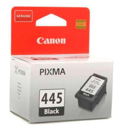 Картридж CANON 8283B001, PG-445, черный, 8 мл, 180 стр.