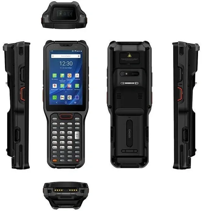 Терминал сбора данных Urovo RT40 (RT40-SS5X10E4011HQ) 4 ", 480x800 pix, сенсорный, Android 10, 4/64 ГБ, Wi-Fi, Bluetooth