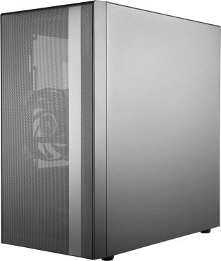 Корпус Cooler Master MasterBox NR400 w/o ODD черный без БП mATX 4x120mm 4x140mm 2xUSB3.0 audio bott PSU
