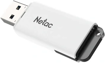 Флеш Диск Netac 256GB U185 NT03U185N-256G-32WH USB3.0 белый