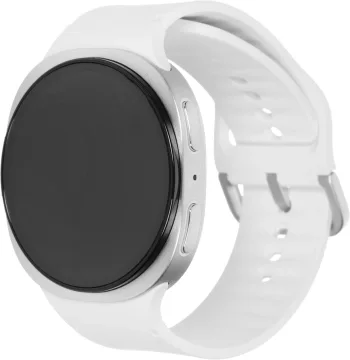 Смарт-часы Samsung Galaxy Watch 8 LTE Watch 8 44мм 1.47" Super AMOLED корп.серебристый рем.серебристый (SM-L335FZSACAU)