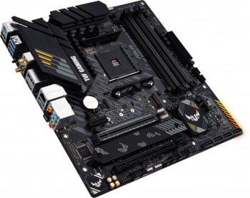 Материнская плата Asus TUF GAMING B550M-PLUS WIFI II Soc-AM4 AMD B550 4xDDR4 mATX AC`97 8ch(7.1) 2.5Gg RAID+HDMI+DP