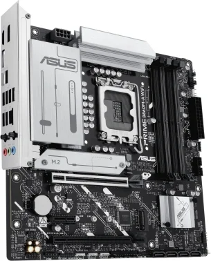 Материнская плата Asus PRIME B860M-A WIFI Soc-1851 Intel B860 4xDDR5 mATX AC`97 8ch(7.1) 2.5Gg RAID+HDMI+DP