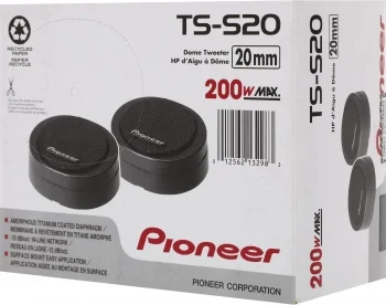Колонки автомобильные Pioneer TS-S20 200Вт 92дБ 8Ом 2см (ком.:2кол.) твитер