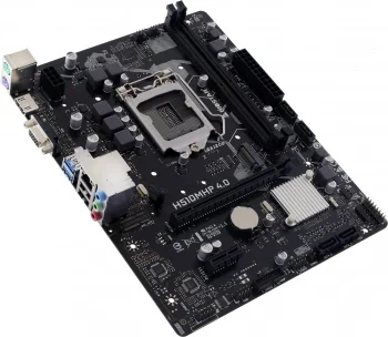 Материнская плата Biostar H510MHP 4.0 Soc-1200 Intel H470 2xDDR4 mATX AC`97 8ch(7.1) GbLAN+VGA+HDMI