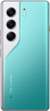 Смартфон Tecno Camon 40 Pro 5G 256Gb 8Gb зеленый моноблок 3G 4G 2Sim 6.78" 1080x2436 Android 15 50Mpix 802.11 a/b/g/n/ac/ax NFC GPS GSM900/1800 GSM1900 Protect FM