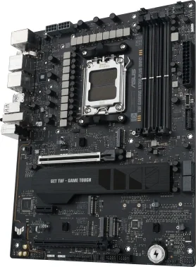 Материнская плата Asus TUF GAMING X870E-PLUS WIFI7 Socket AM5 AMD X870E 4xDDR5 ATX AC`97 8ch(7.1) 2.5Gg RAID+HDMI