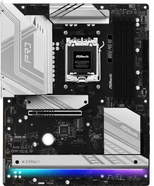 Материнская плата Asrock B850 PRO RS Socket AM5 AMD B850 4xDDR5 ATX AC`97 8ch(7.1) 2.5Gg RAID+HDMI