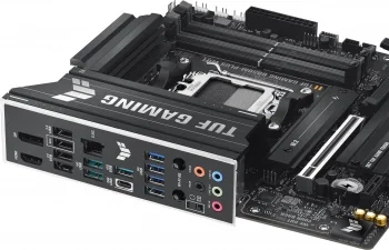 Материнская плата Asus TUF GAMING B850M-PLUS WIFI Socket AM5 AMD B850 4xDDR5 mATX AC`97 8ch(7.1) 2.5Gg RAID+HDMI+DP