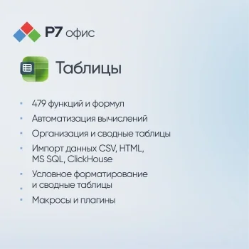 Ключ активации Р7-Офис Для семьи 5 пользователей 1 год (R7DTB.UI.RT.1Y1Y0.0126.05FE)