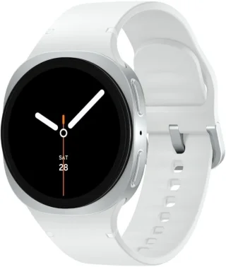 Смарт-часы Samsung Galaxy Watch 8 LTE Watch 8 40мм 1.34" Super AMOLED корп.серебристый рем.серебристый (SM-L325FZSACAU)