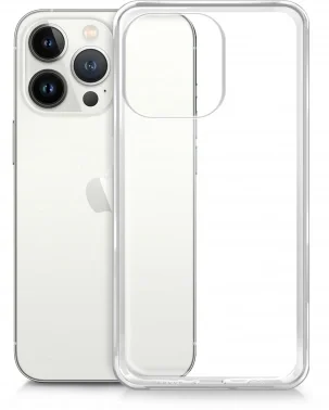 Чехол (клип-кейс) BoraSCO для Apple iPhone 13 Pro прозрачный (40438)