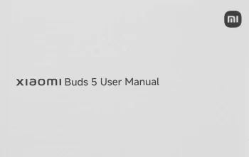 Гарнитура вкладыши Xiaomi Buds 5 M2341E1 серый беспроводные bluetooth в ушной раковине (BHR8116GL)