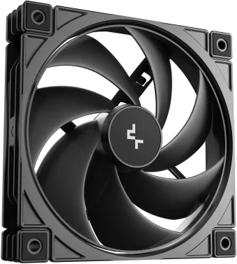 Вентилятор для корпуса Deepcool FD12 V2 120х120x25 черный 4-pin 35.6дБ (R-FD12V2-BKNPN1-G) Ret